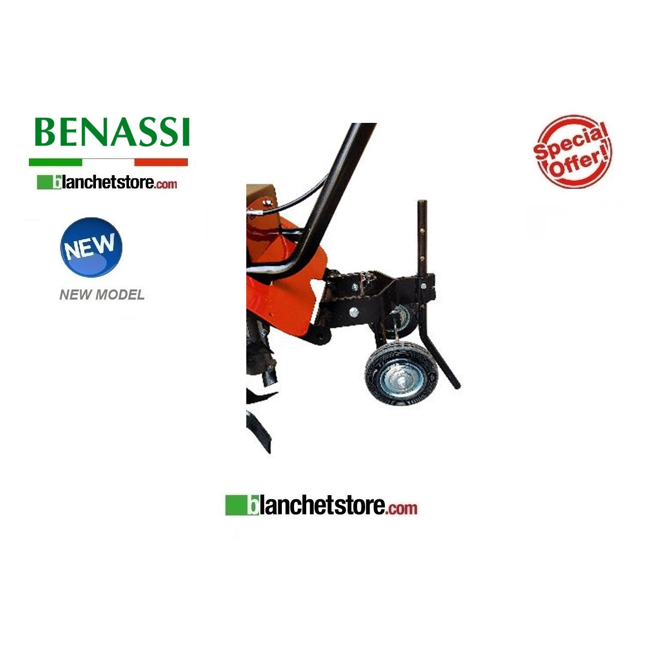 Motobineuse Benassi Bl Loncin P Moteur Cc Kw Cutter Cm