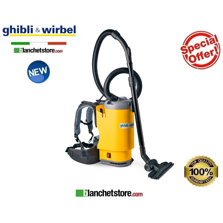 Aspirateur Ghibli T 1 a dos 220Volt 900 Watt