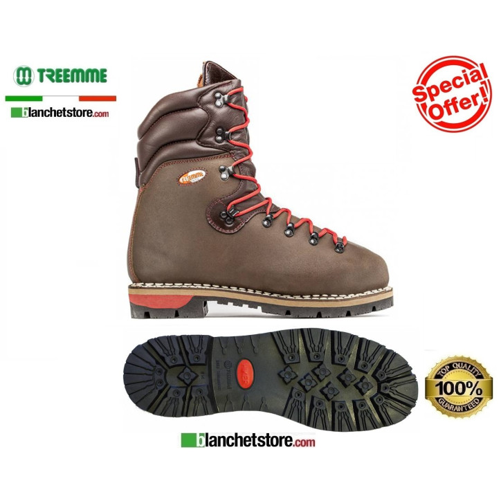 Botte anti-coupure treemme en vachette impermeable 1189 N.38