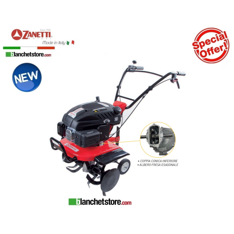 Motozappa Zanetti ZBT 55.10 SA 160cc Cambio 1AV 5,0HP