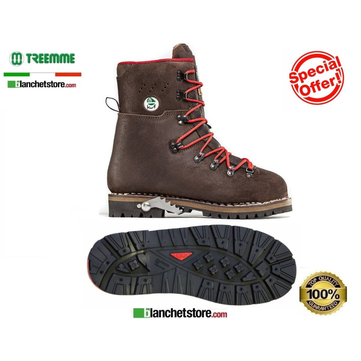 Treemme cut-resistant rock boot in cowhide 9-1108 N.41