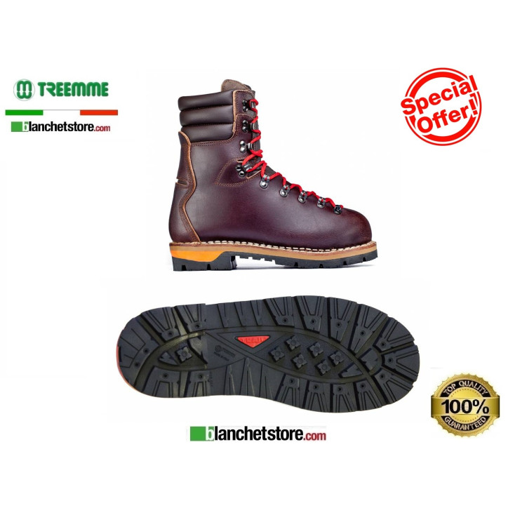 Treemme cut-resistant rock boot in cowhide 1197 N.38