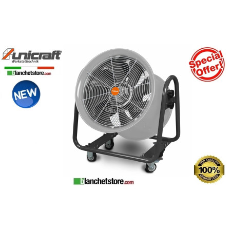 VENTILATEUR PORTABLE UNICRAFT MV80 DEBIT D0AIR 25200Mc/h 220V 6260080