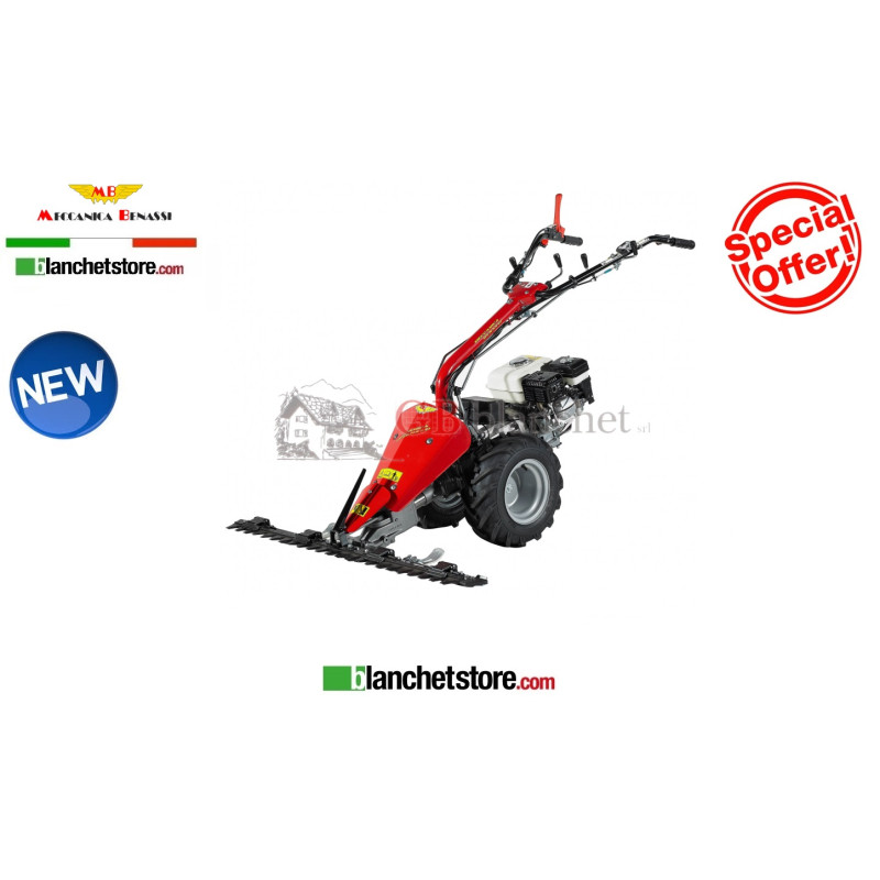 Motofalciatrice Meccanica Benassi MF226 (2+2) Revers.Loncin G200