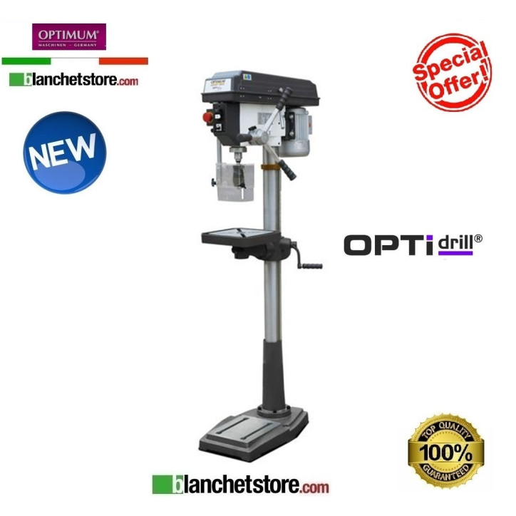 OPTIMUM COLUMN DRILL WITH BELT TRANSMISSION DQ25 220VOLT 3191047