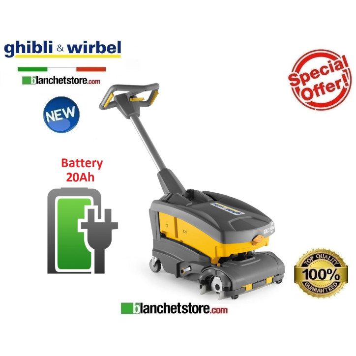 Floor scrubber Ghibli Rolly NRG 7 1/2 M 33 BC 20 Ah