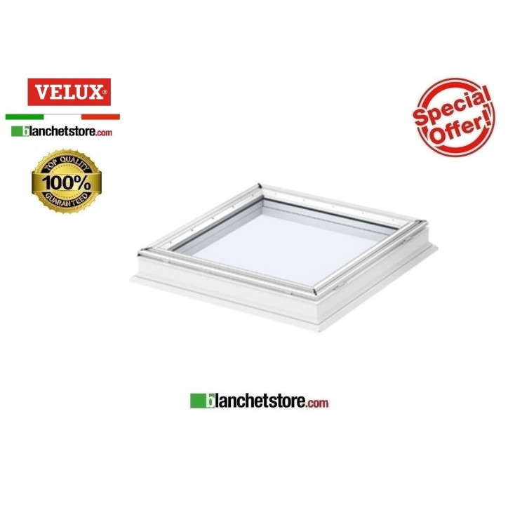 Basamento con finestra fissa Velux CFP 0073 60X60 bassoemiss.