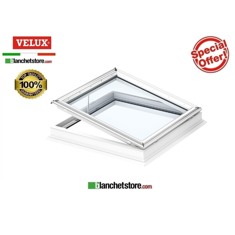 Basamento con finestra integra Velux CVP 0573U 80X80 bassoemiss.