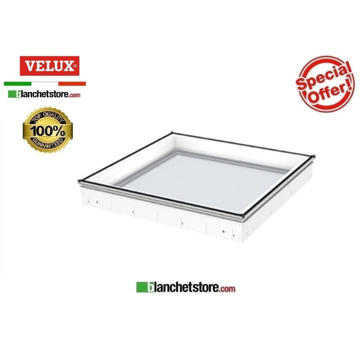 Base with fixed window Velux CFU 0020Q 60X60 Double glass