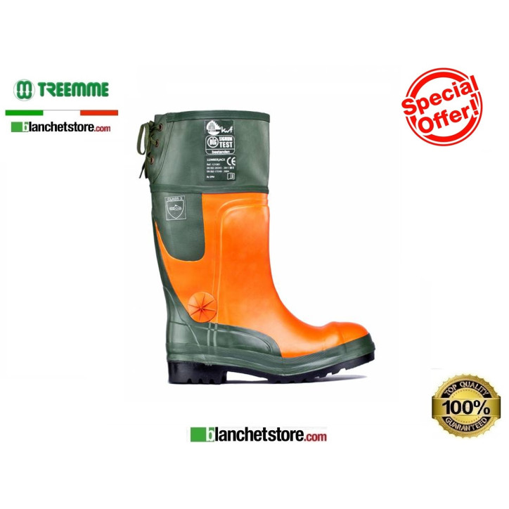 Treemme cut-resistant rubber boot T 204 N.39