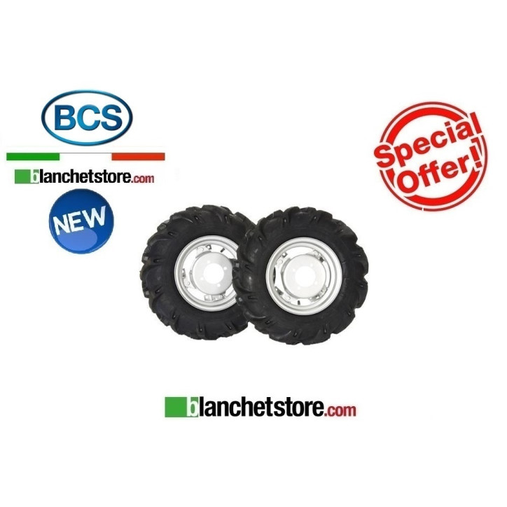 ROUES PNEUS POUR MOTOCULTEUR BCS 5.0-12