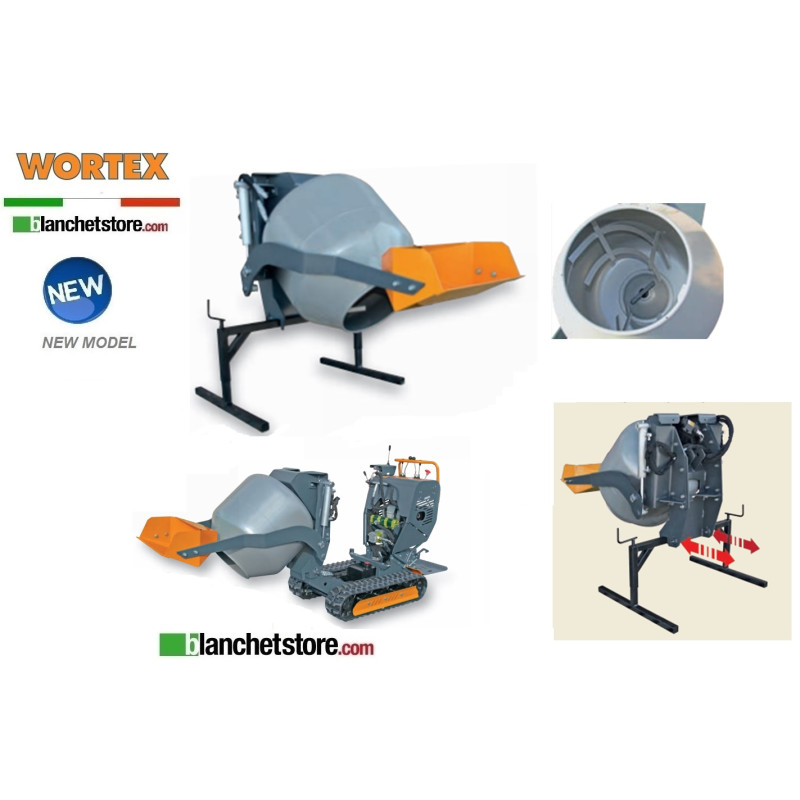 Kit betoniera per motocarriola Wortex Dakota 600 Dual