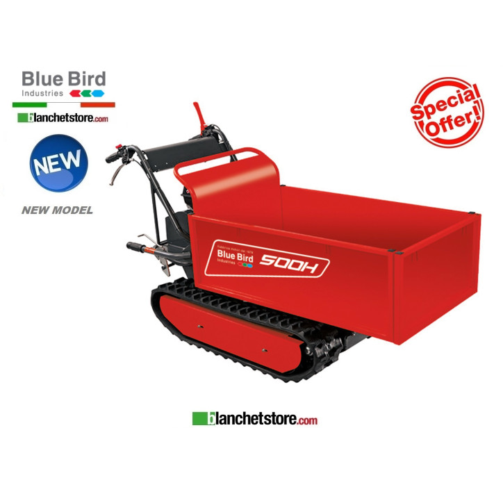 MINI TRANSPORTEUR BLUE BIRD CARRIER 500H LONCI 6,5HP 500Kg B.HYD