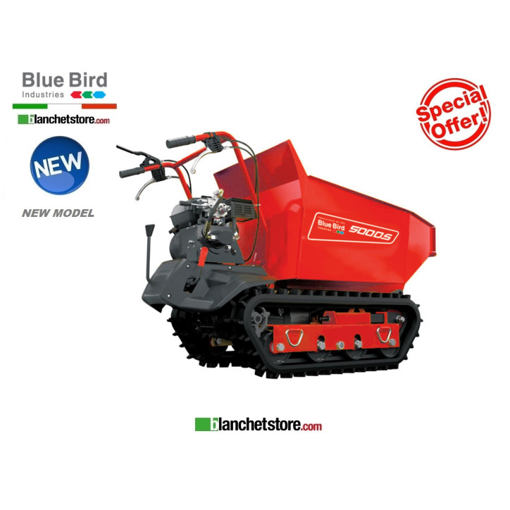 MINI TRANSPORTEUR BLUE BIRD CARRIER 500DSH DUMPER LONCIN 500Kg