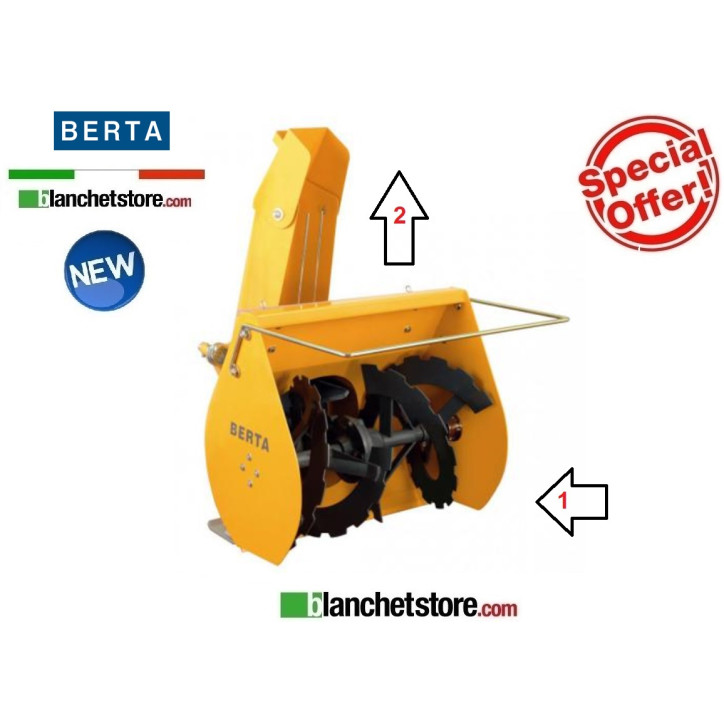 SNOW BLOWER BERTA 2 STAGES 70 FOR ROTARY COLTIVATOR FERRARI