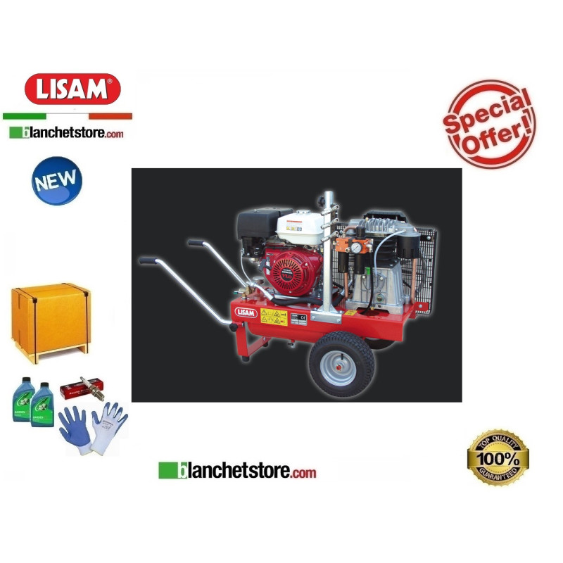 Motocompressore a benzina LISAM LM 990/40 Honda GX340