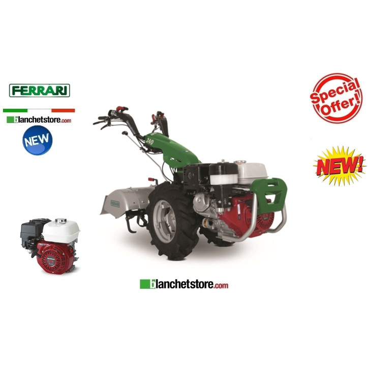 Ferrari 338 Honda GX 340V rotary cultivator + 66 cm 10.7HP till