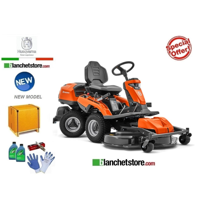 Tracteur Rider Husqvarna 316TX avec sisteme coup Comby 112XP