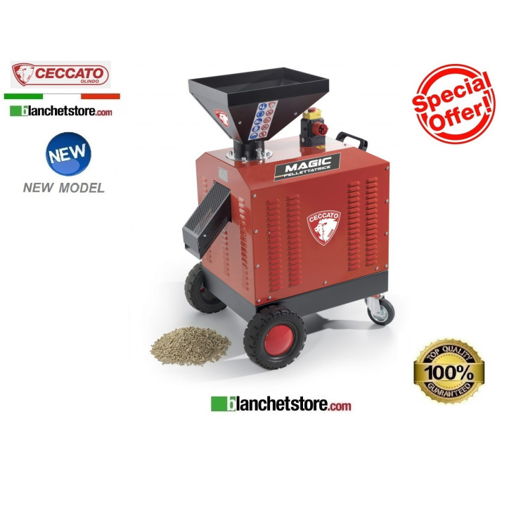 Presse a granule Pellet Magic Electric Ceccato Olindo 380V 5,5HP