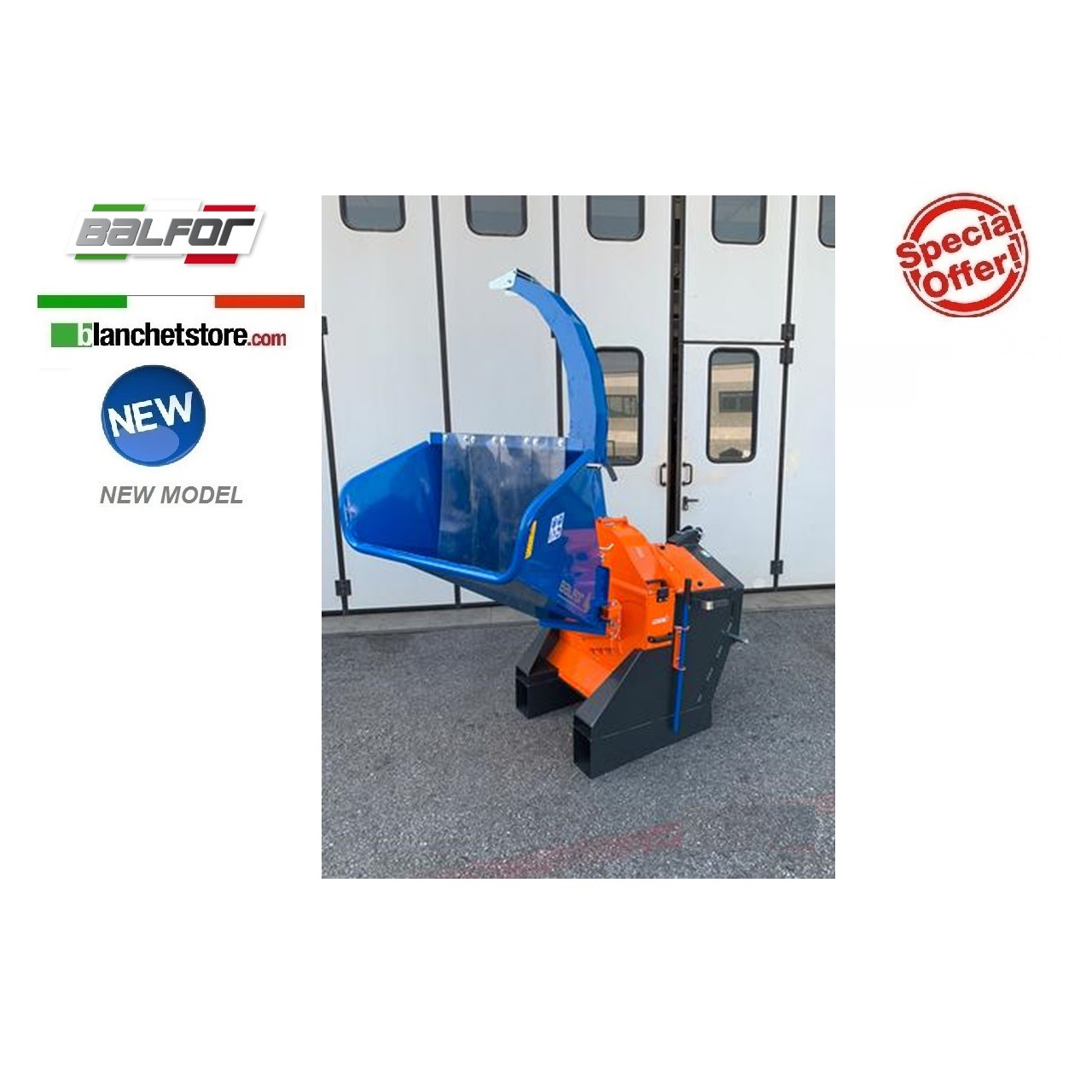 Biotrituratore BALFOR a cardano BF 150 C