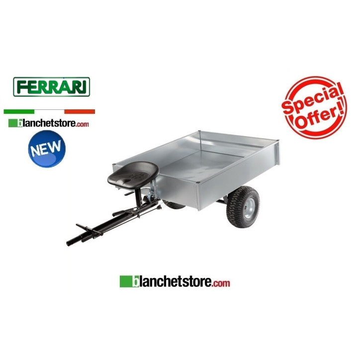 REMORQUE POUR MOTOCULTEUR FERRARI MT 500 V 500KG