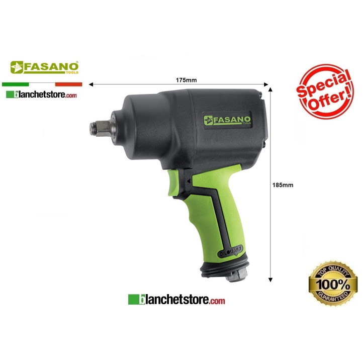 Fasanotools FGA 316 pneumatic impact wrench 3/4" connection