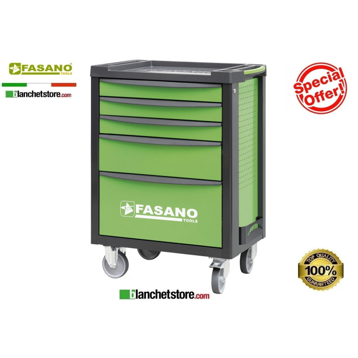 Carrello porta utensili Fasano tools FG 100V/5T 5 cassetti