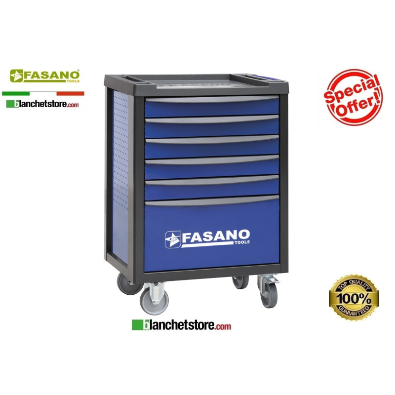 Carrello porta utensili Fasano tools FG 100B/6T 6 cassetti