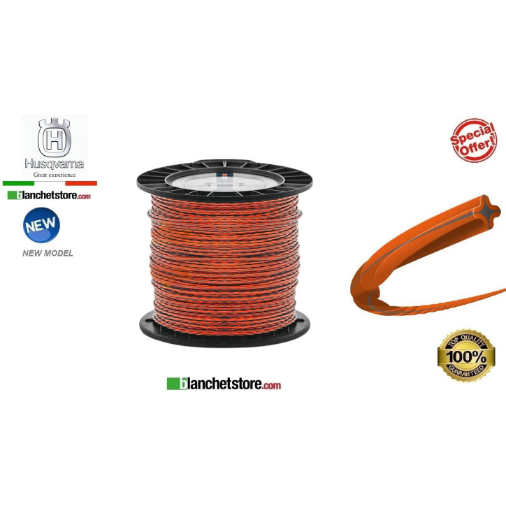 Line for brushcutter Husqvarna Whisper Twist d.2.7 x210 Ml