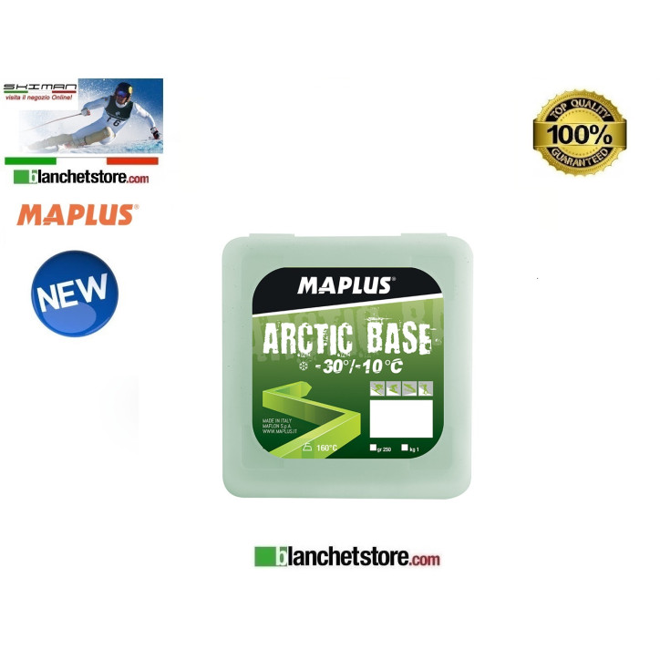 Paraffina MAPLUS ARTIC BASE GREEN Vaschetta 250 gr MW0810