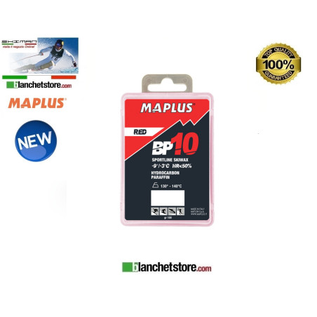 Wax MAPLUS BASE BP 10 Box 100 gr RED NEW MW0301