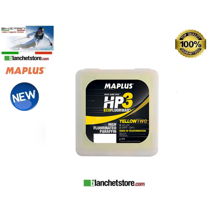 Fart MAPLUS HIGH FLUO HP 3 Boite 250 gr YELLOW-2 MEW MW0915N