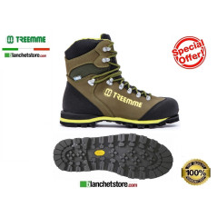 Scarpone treemme trekking 9522 N.38 Pelle Verde acquastop rampon