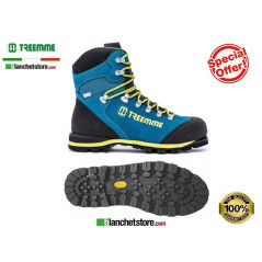 Scarpone treemme trekking 9522 N.41 Pelle Blu acquastop ramponab