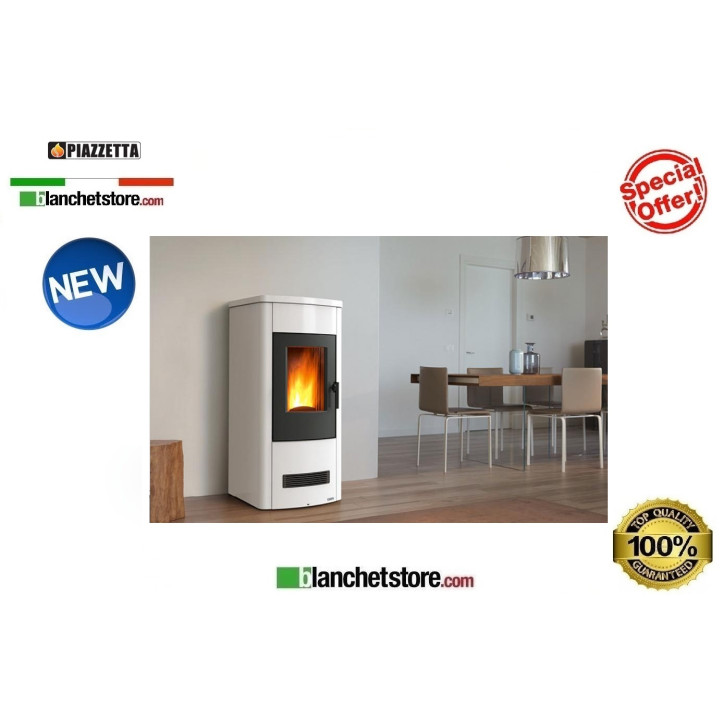 Pellet stove Piazzetta P 130 Steel top Majolica 11Kw