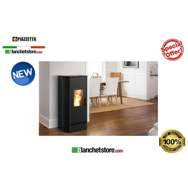 Pellet stove Piazzetta P 120 M Steel top Majolica 8.5Kw