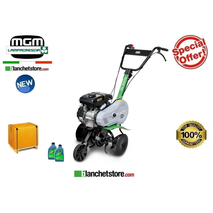 Motobineuse Lampacrescia DL301S Moteur Loncin 154F Equipee avec Fraises 50cm