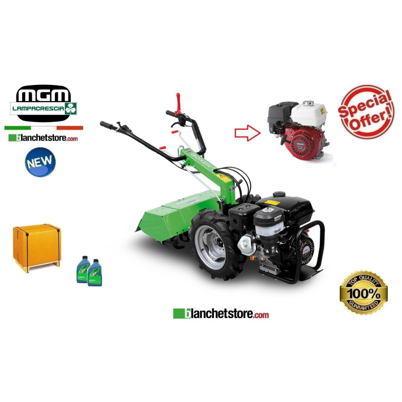 Motocoltivatore Lampacrescia Boxer Honda GX270 Fresa 60cm