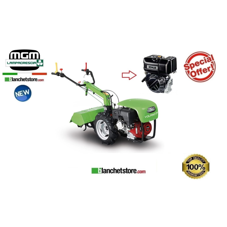 Motoculteur Lampacrescia Volpino DF Diesel Kohler Fraise 60cm