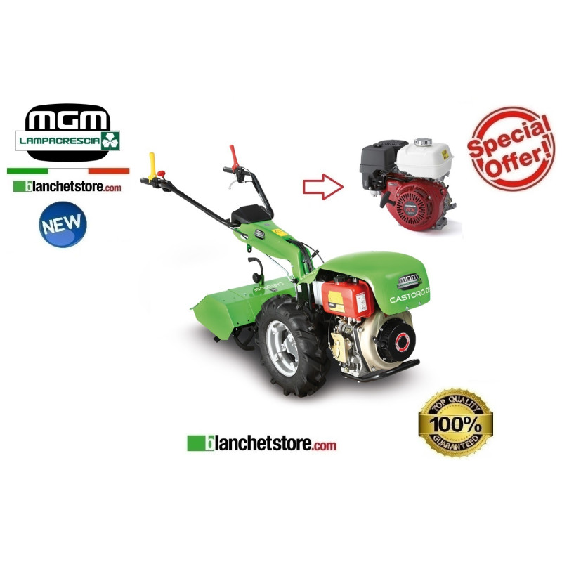 Motocoltivatore Lampacrescia Castoro DF Honda GX270 Fresa 65cm