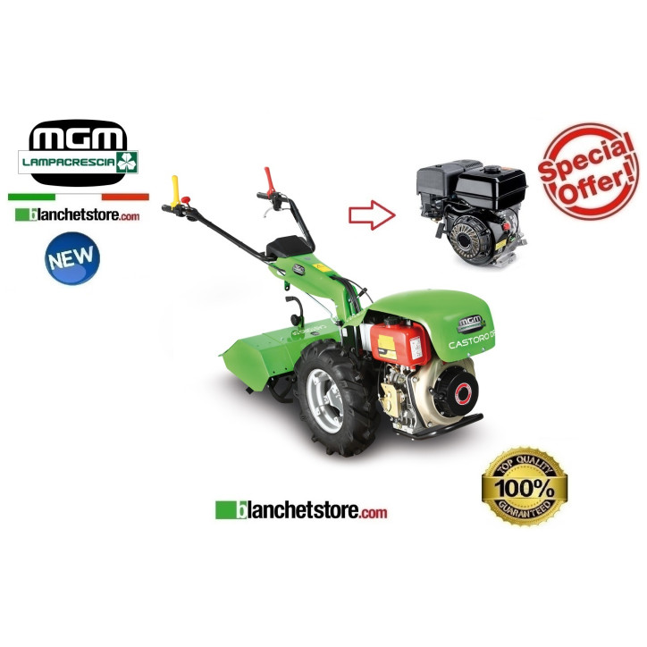 Motoculteur Lampacrescia Castoro DF Amc A109 D.E. Fraise 65cm