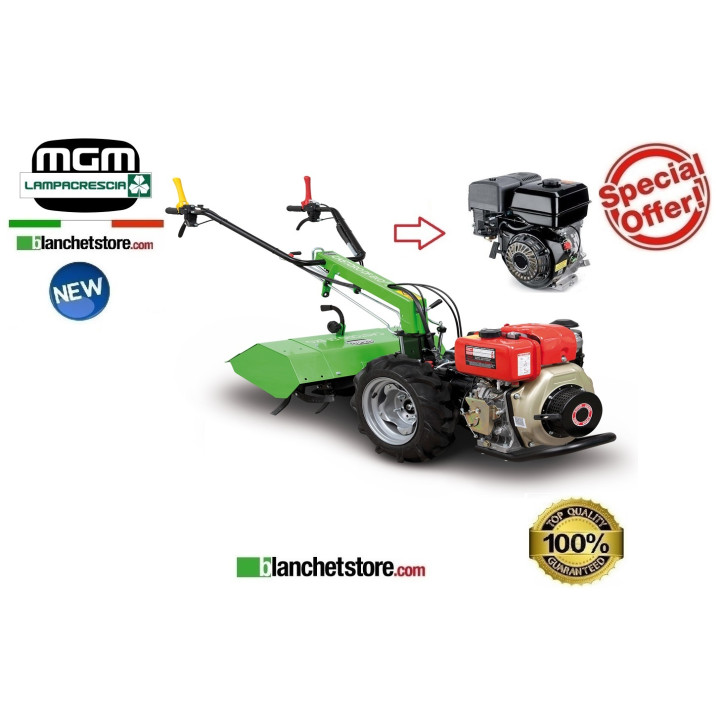 Motoculteur Lampacrescia Castoro DF EKO Amc A109 Fraise 65cm