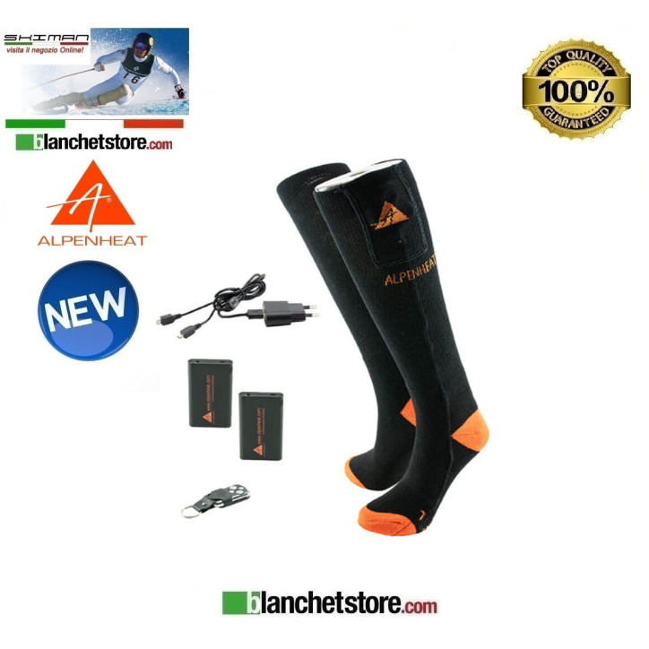 Chaussettes chauffantes Alpenheat Fire-Sock AJ-26RC Tail M 39-41