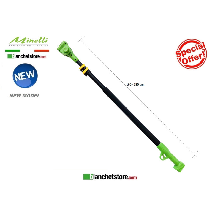 Pole for Minelli TEPQ3-EP42 cordless manual pruner extendable 160 - 280 cm