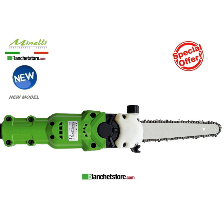 Minelli ENERQ5 telescopic cordless manual pruner with 2 Li-Ion batteries 21V 5,2AH Brushless