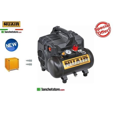 copy of Compressore elettrico NUAIR New Vento- 200/8/6 1.5 HP 6lt 220V