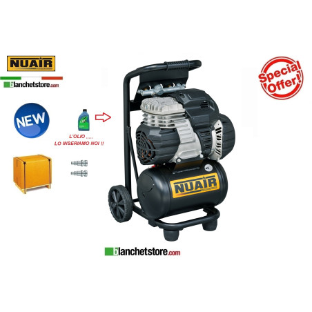 copy of Compressore elettrico NUAIR New Vento- 200/8/6 1.5 HP 6lt 220V