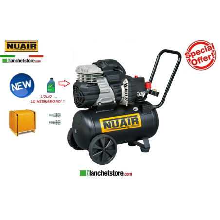 copy of Compressore elettrico NUAIR New Vento- 200/8/6 1.5 HP 6lt 220V