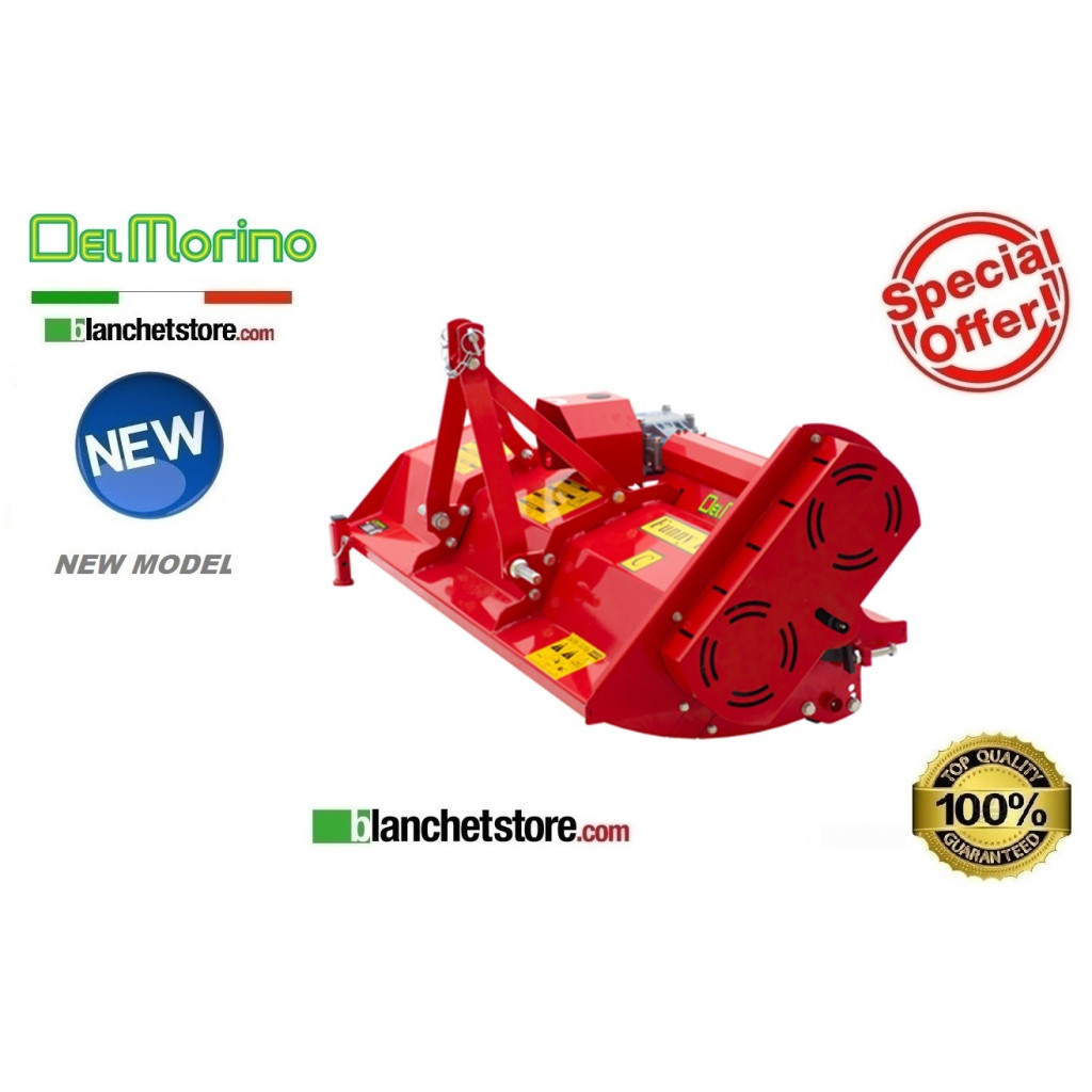 DEL MORINO FUNNY 93 M FIXED SHREDDER FOR TRACTOR 12-30HP 93 CM - HAMMER