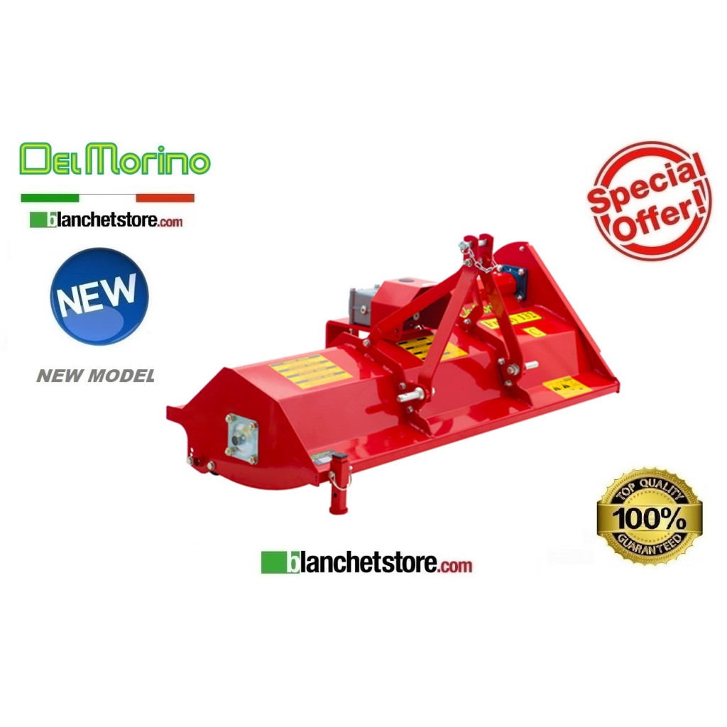 DEL MORINO FUNNY 132 M FIXED SHREDDER FOR TRACTOR 12-30HP 132 CM - HAMMER